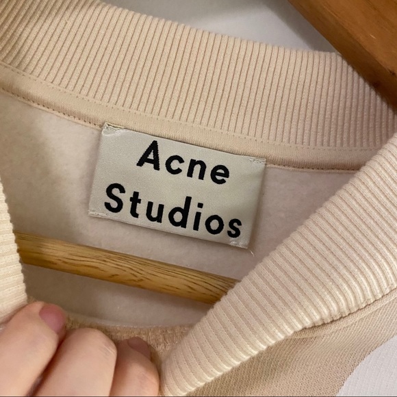Acne Studios cropped sweatershirt - Picture 3 of 6